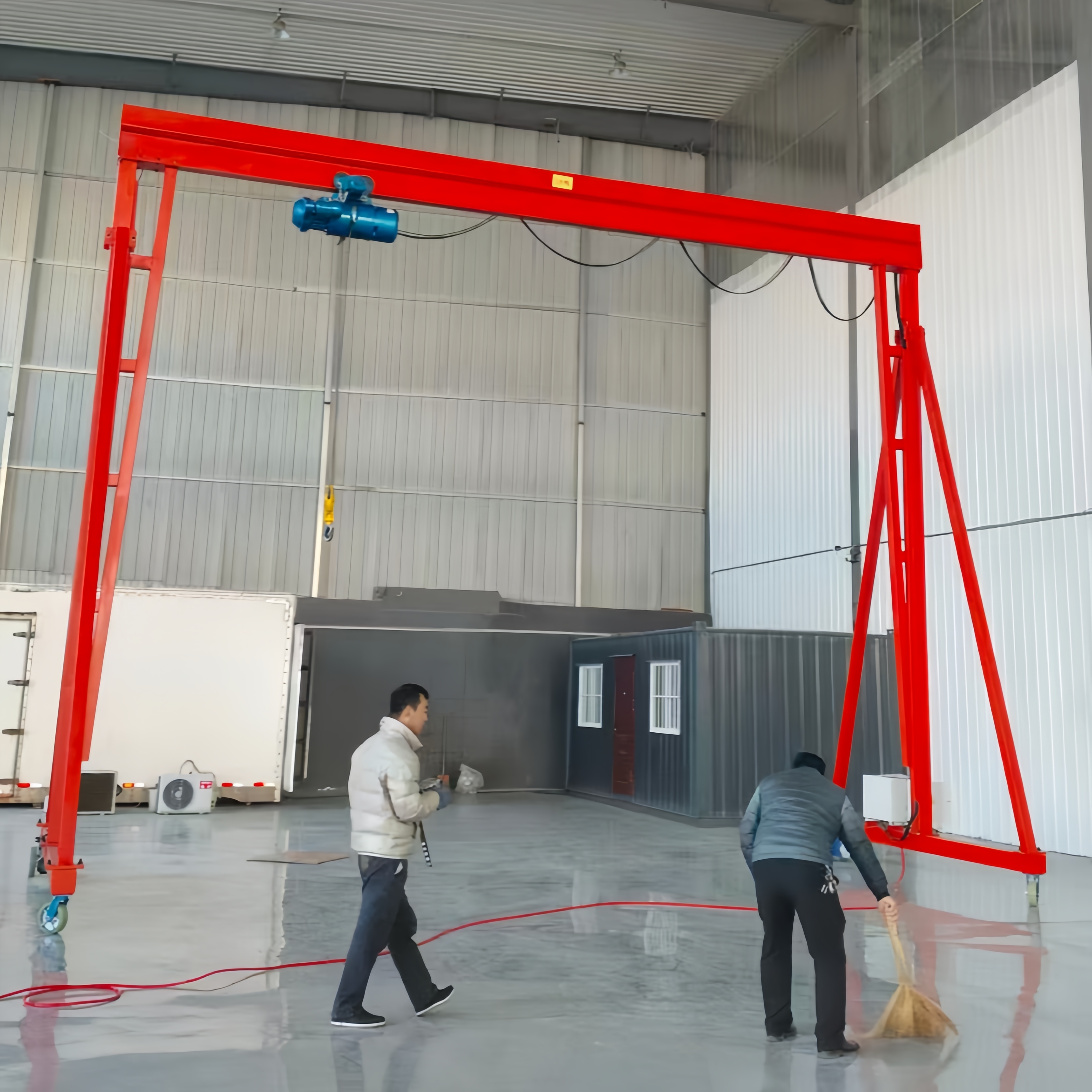 鲁起重工无轨龙门吊核心产品与技术要点